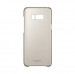 Samsung Clear Cover Case EF-QG955CFEGWW - оригинален TPU кейс за Samsung Galaxy S8 Plus (прозрачен-златист)  5
