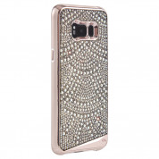 CaseMate Brilliance Case - кейс с висока защита и кристали за Samsung Galaxy S8 Plus (златист)