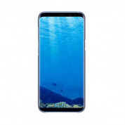 Samsung Clear Cover Case EF-QG955CLEGWW - оригинален TPU кейс за Samsung Galaxy S8 Plus (прозрачен-син)  1