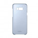 Samsung Clear Cover Case EF-QG955CLEGWW - оригинален TPU кейс за Samsung Galaxy S8 Plus (прозрачен-син)  5