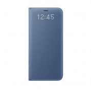 Samsung Flip Case Leather LED EF-NG950PLEGWW for Samsung Galaxy S8 (blue) 3