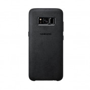 Samsung Alcantara Cover EF-XG950ASEGWW - оригинален кейс от алкантара за Samsung Galaxy S8 (черен) 2