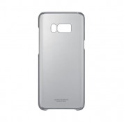 Samsung Clear Cover Case EF-QG955CBEGWW - оригинален TPU кейс за Samsung Galaxy S8 Plus (прозрачен-черен)  4