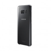 Samsung Clear Cover Case EF-QG955CBEGWW - оригинален TPU кейс за Samsung Galaxy S8 Plus (прозрачен-черен) 