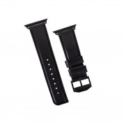 Casemate Signature V2 Leather Strap for Apple Watch 42mm, 44mm (black) 1