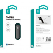 Devia Smart Bluetooth 4.1 Headset - безжична блутут слушалка за мобилни устройства (черна) 1