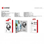 Comma Cochleae Bluetooth 4.1 Headset - безжична блутут слушалка за мобилни устройства (сребриста) 3