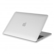 Comma Hard Jacket Cover - тънък (1мм.) предпазен кейс за MacBook Pro Touch Bar 13 (прозрачен)