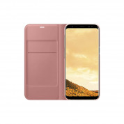 Samsung Flip Case Leather LED EF-NG950PPEGWW for Samsung Galaxy S8 (pink) 3
