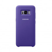 Samsung Silicone Cover Case - оригинален силиконов кейс за Samsung Galaxy S8 (виолетов) 1