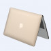 Comma Hard Jacket Cover - тънък (1мм.) предпазен кейс за MacBook Pro 15 Touch Bar (модели от 2016 до 2019 година) (сив-прозрачен) 3