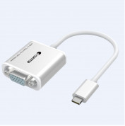 Comma iRonclad USB-C to VGA Adapter - адаптер за свързване от USB-C към VGA 