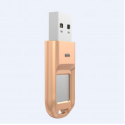 Devia Magic Fingerprint Encryption USB Flash Drive 32GB - USB флаш памет с пръстов отпечатък 32GB (златист) 3