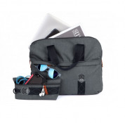 STM Judge Laptop Brief - дизайнерска чанта с дръжки за MacBook и преносими компютри до 16 инча (сив) 3