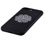 Devia Flower Embroidery Case for iPhone 8 Plus, iPhone 7 Plus (black) 1