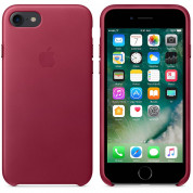Apple iPhone Leather Case for iPhone 8, iPhone 7 (berry) 1