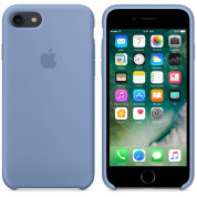 Apple Silicone Case - оригинален силиконов кейс за iPhone 8, iPhone 7 (светлосин) 1
