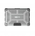 Urban Armor Gear Case - удароустойчив хибриден кейс за MacBook Pro 15 Touch Bar (модели от 2016 до 2020 година) (прозрачен) 8