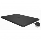 SwitchEasy Nude - тънък (1мм.) предпазен кейс за MacBook Pro 15 Touch Bar (модели от 2016 до 2020 година) (черен-прозрачен) 5