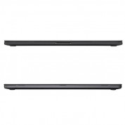 SwitchEasy Nude - тънък (1мм.) предпазен кейс за MacBook Pro 15 Touch Bar (модели от 2016 до 2020 година) (черен-прозрачен) 2