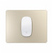 Satechi Aluminium Mouse Pad - дизайнерски алуминиев пад за мишка (златист) 4