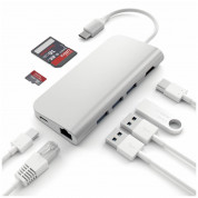 Satechi USB-C Aluminum Multiport Adapter (silver)