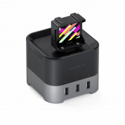 Satechi Smart Charging Stand - захранване с 3хUSB и поставка за смартфони, Apple Watch и Fitbit Blaze 1