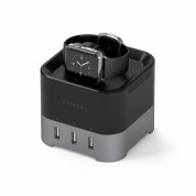 Satechi Smart Charging Stand - захранване с 3хUSB и поставка за смартфони, Apple Watch и Fitbit Blaze 10