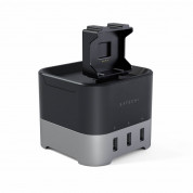Satechi Smart Charging Stand - захранване с 3хUSB и поставка за смартфони, Apple Watch и Fitbit Blaze 6