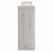 Huawei AP55S USB to MicroUSB and USB-C Data Cable - универсален кабел с MicroUSB и USB-C конектори (бял) 1