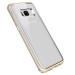 Verus Crystal Bumper Case - хибриден удароустойчив кейс за Samsung Galaxy S8 (златист-прозрачен) 2