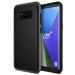 Verus High Pro Shield Case - висок клас хибриден удароустойчив кейс за Samsung Galaxy S8 Plus (черен-сив) 1