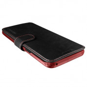 Verus Dandy Layered Case - кожен калъф, тип портфейл за Samsung Galaxy S8 Plus (черен) 3