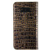 Verus Genuine Croco Diary Case - кожен калъф (естествена кожа), тип портфейл за Samsung Galaxy S8 Plus (тъмно злато) 4