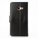 JT Berlin LeatherBook Style Case - хоризонтален кожен (естествена кожа) калъф тип портфейл за Samsung Galaxy A3 (2017)(черен) 6