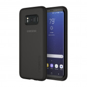 Incipio Octane Case - удароустойчив хибриден кейс за Samsung Galaxy S8 (черен-прозрачен)