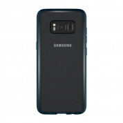 Incipio Octane Pure Case - удароустойчив хибриден кейс за Samsung Galaxy S8 (син-прозрачен) 3