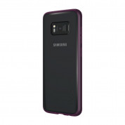 Incipio Octane Pure Case - удароустойчив хибриден кейс за Samsung Galaxy S8 (лилав-прозрачен) 4