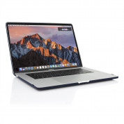 Incipio Feather Cover Case - предпазен кейс за MacBook Pro 15 Touch Bar (модели от 2016 до 2020 година) (тъмносин) 7