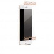CaseMate Glided Glass - стъклено защитно покритие за дисплея на iPhone 8, iPhone 7, iPhone 6S, iPhone 6 (розово злато)