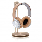 Just Mobile HeadStand Limited Edition - дизайнерска алуминиева поставка за слушалки (златист)