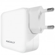 Macally 24W USB-C/USB-A Wall Charger - захранване с USB-A изход и USB-C изход за мобилни телефони и таблети 4