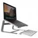 Macally Aluminium Laptop Stand - преносима алуминиева поставка за MacBook и лаптопи (сребриста) 1