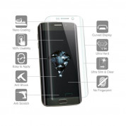 4smarts 360° Protection Set Case Friendly - хибриден кейс и стъклено защитно покритие с извити ръбове за Samsung Galaxy S8 (прозрачен) 1