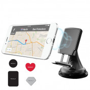 Macally MGripMag Holder Mount - магнитна поставка за кола за iPhone и мобилни телефони 1