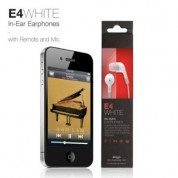 Elago E4 Sound Isolation In-Ear Earphones - слушалки с микрофон за iPhone, iPad, iPod и мобилни телефони (черни) 8
