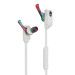 Skullcandy XTFree Wireless - безжични спортни слушалки с микрофон за смартфони и мобилни устройства (бял) 2