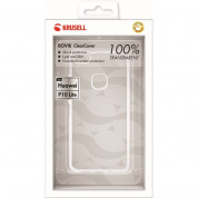 Krusell Bovik Cover - тънък термополиуретанов (TPU) калъф за Huawei P10 Lite (прозрачен) 2