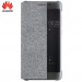 Huawei Smart View Flip Case - оригинален кожен калъф за Huawei Mate 9 Pro (сив) 1