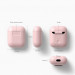 Elago Airpods Silicone Case - силиконов калъф за Apple Airpods (розов) 5